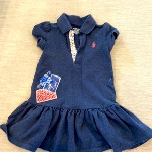 Ralph Lauren polo dress with patchwork